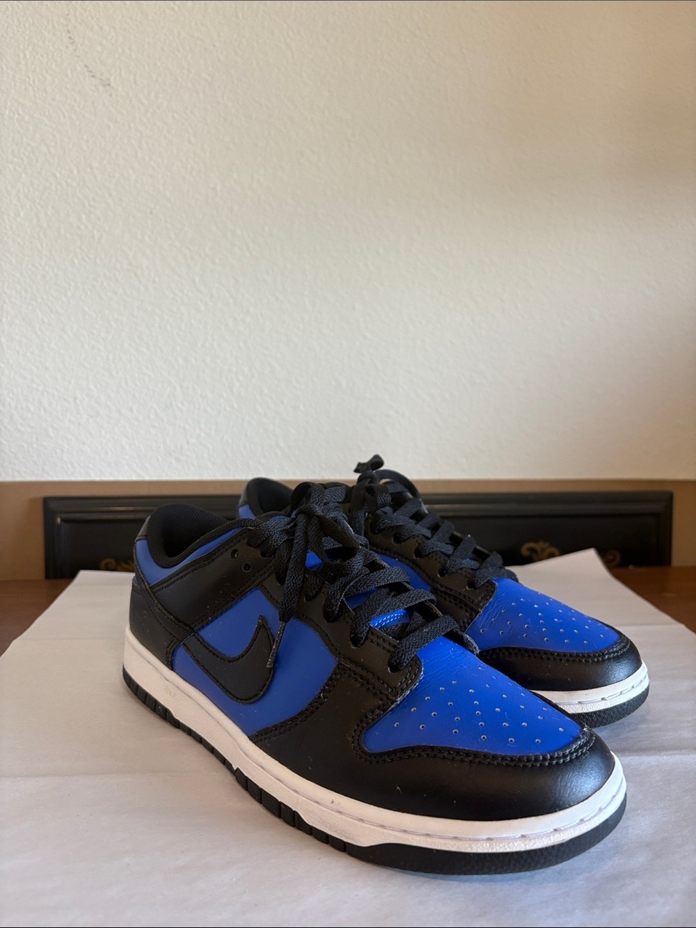Nike Black and Blue dunks